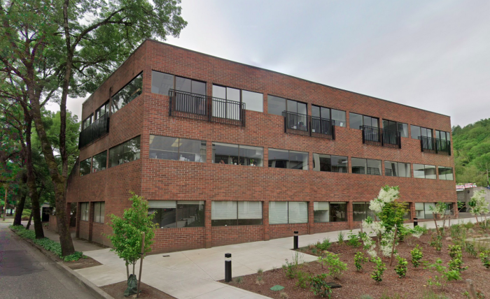 Outside view of Oregon Registered Agent building.